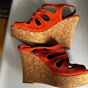 Steve Madden wedge heels sz 8.5